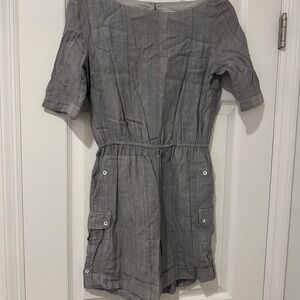 Rag & Bone Gray Short Sleeve Romper